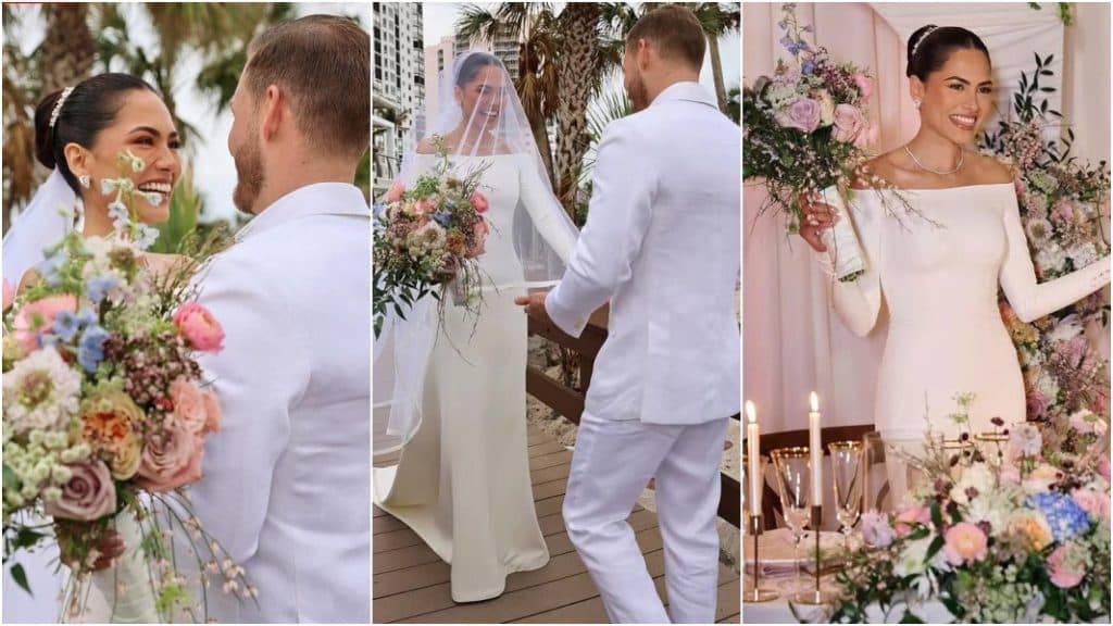 Ex Miss Universo 2020 contrae matrimonio con su novio Ryan Proctor
