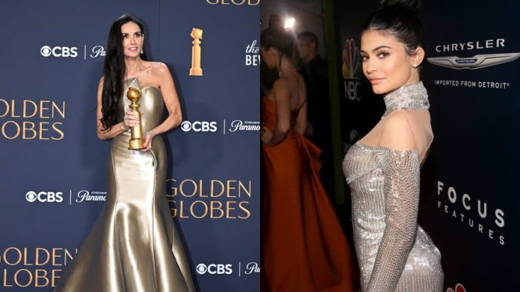 La verdad tras el desplante de Demi Moore a Kylie en los Globos de Oro 2025