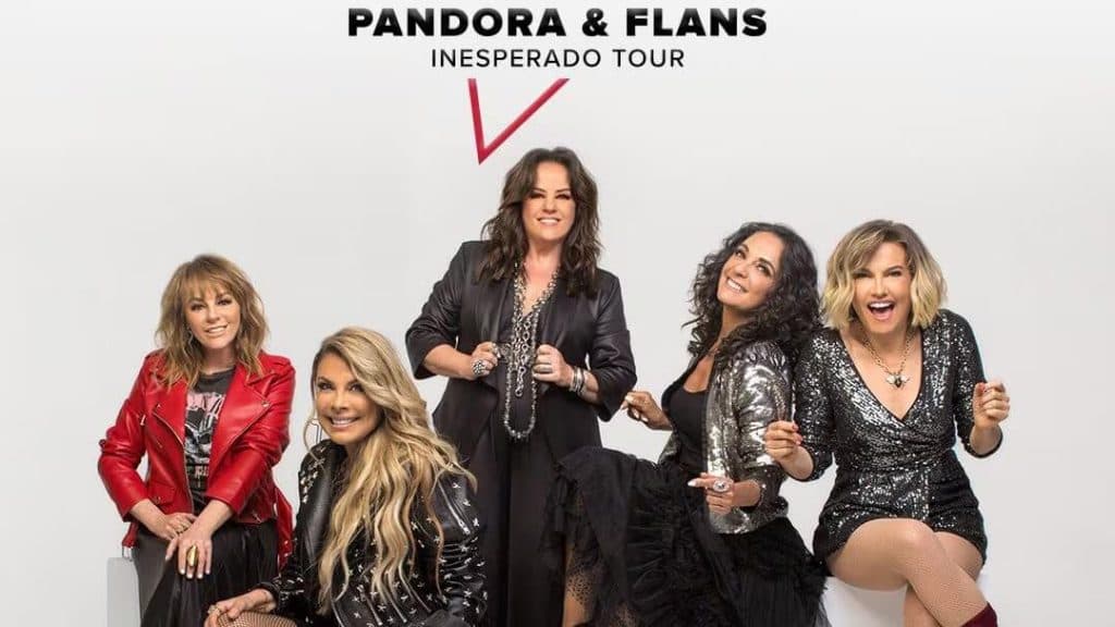 Pandora y Flans resurgen con gira “Inesperado Tour”