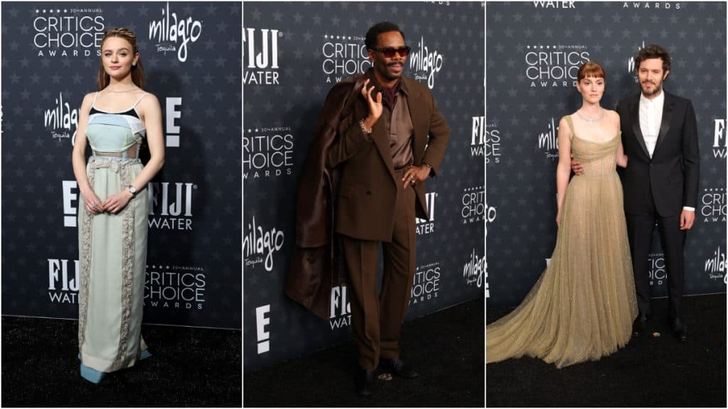 Deslumbran las primeras estrellas por la alfombra roja de los Critics Choice Awards