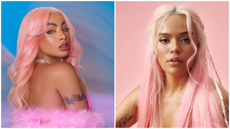 Critican a Yailín «La más viral» por supuestamente copiar el look de Karol G