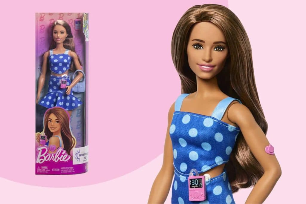 Mattel lanza una muñeca Barbie con diabetes