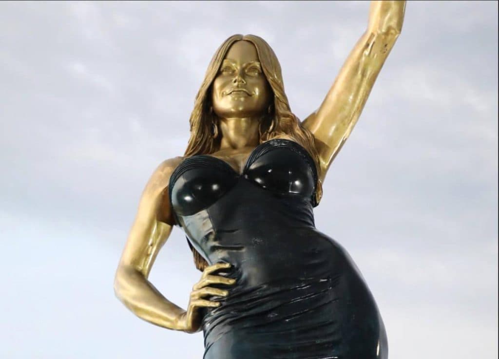Sofia Vergara tiene su propia estatua en su natal Baranquilla