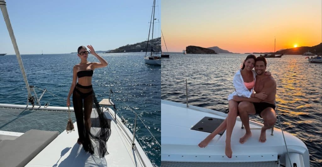 Isabella García-Manzo presume su viaje en Grecia acompañada de dos galanes ¿Quiénes son?