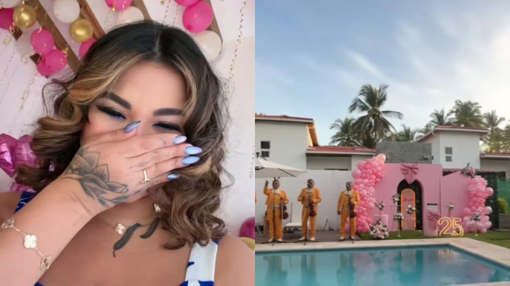 «La tamalera» presume lujosa fiesta y detalles que recibió en su cumpleaños