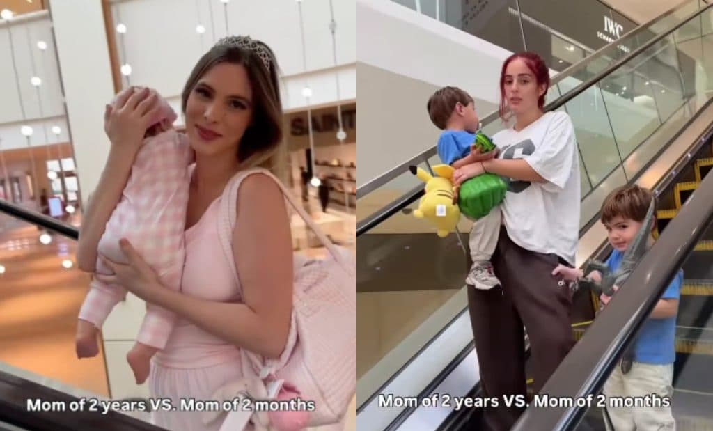 Lele Pons y Nicolle Figueroa recrean juntas trend de maternidad
