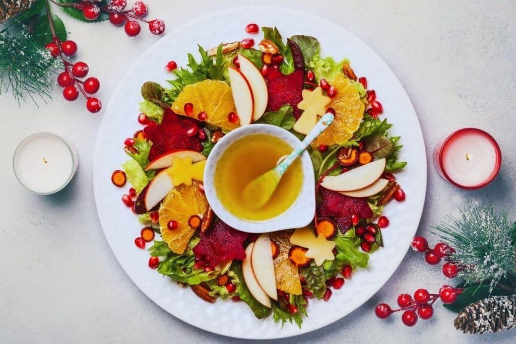 Ensalada de Frutas Navideña: fresca, colorida y lista en minutos