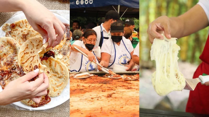 Este fin de semana, Olocuilta, Panchimalco y Chalatenango celebrarán el sabor de la pupusa