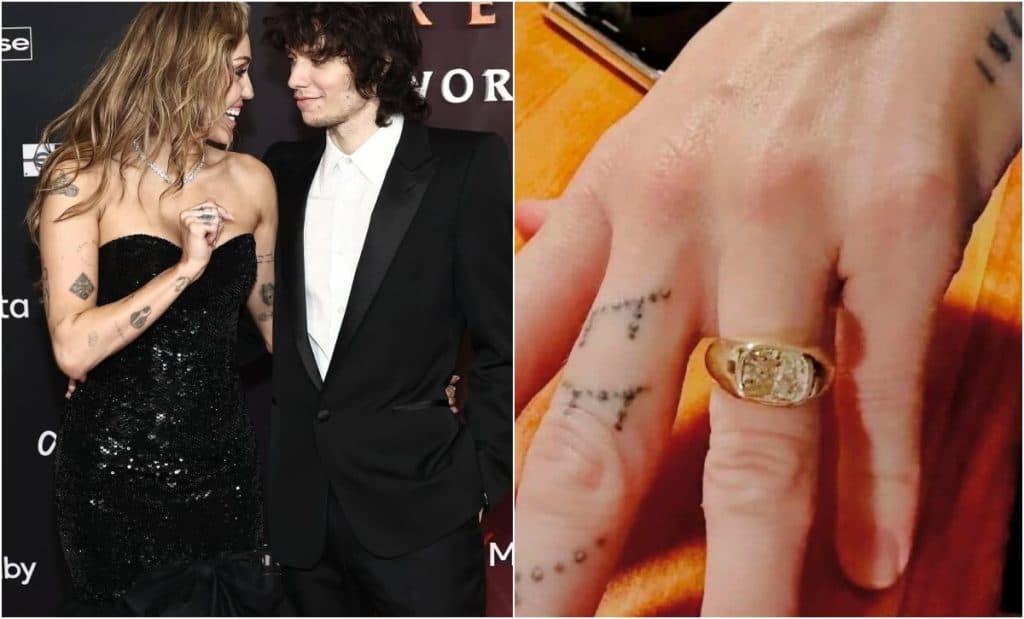 Miley Cyrus se compromete con su novio Maxx Morando