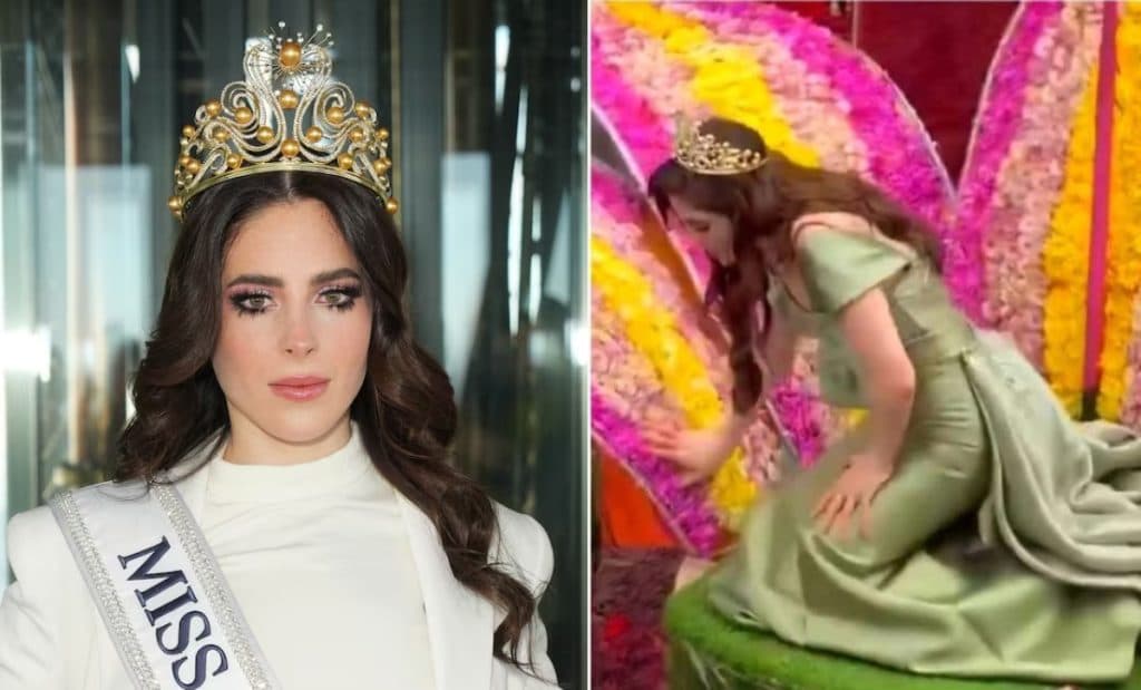Fátima Bosch se desvaneció en pleno desfile de la fiesta de las frutas y las flores en Ecuador