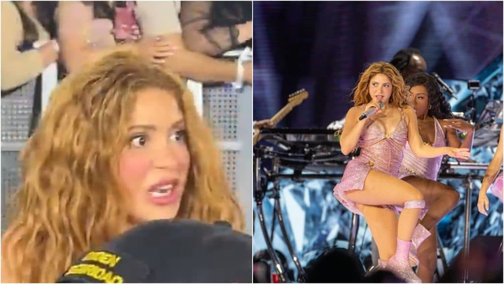 Critican a Shakira por no ayudar a camarógrafo que se cayó en medio del show
