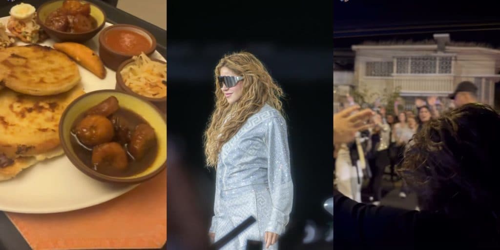 Shakira opina de la comida típica salvadoreña: Las lobas no podemos hacer dieta