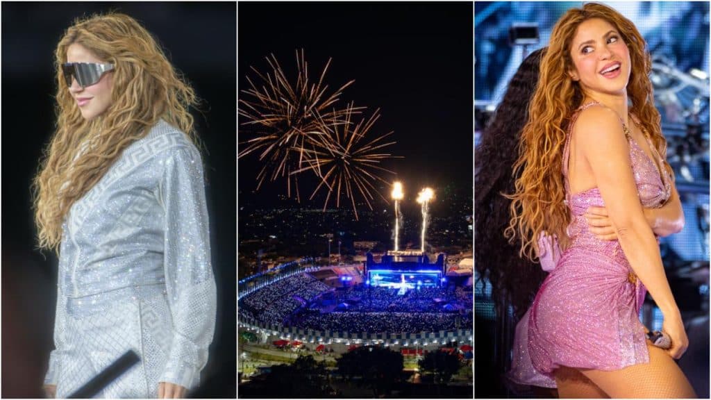 Agenda del concierto de Shakira para este jueves 12 de febrero
