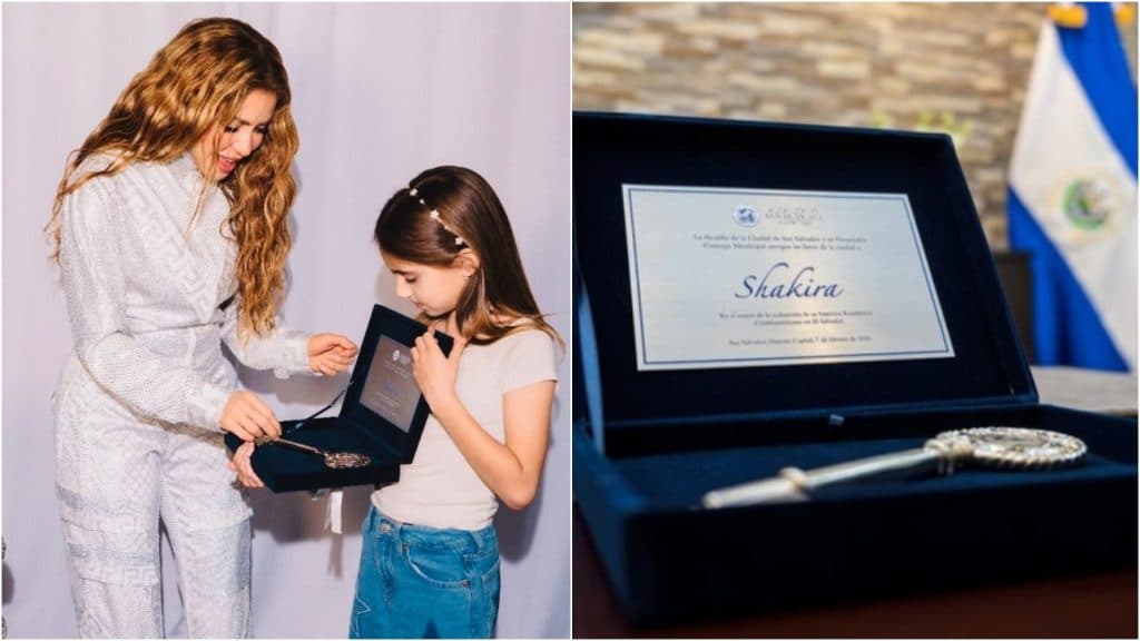 Shakira recibe las Llaves de La Ciudad tras Residencia centroamericana