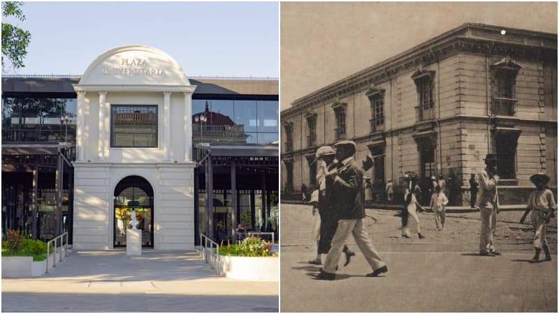 Estos son los principales hitos históricos del terreno en el que hoy es Plaza Universitaria