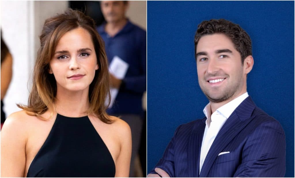 ¿Nuevo romance? Vinculan a Emma Watson con el ex de Belinda, Gonzalo Hevia Baillères