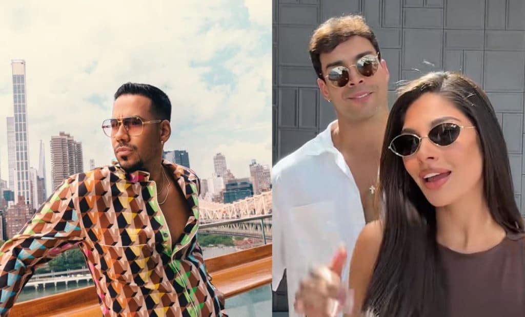 Sheynnis Palacios y Carlos Arias captan la atención de Romeo Santos