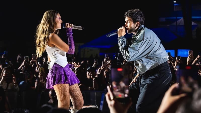 Analu Dada comparte escenario con Sebastián Yatra en concierto en El Salvador