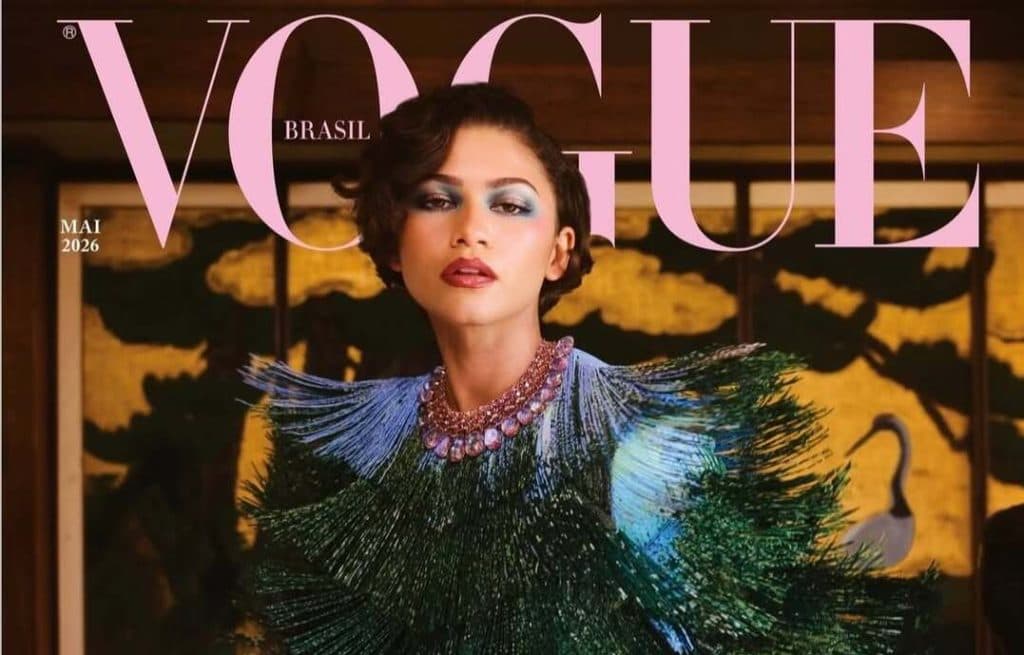 Zendaya deslumbra en revista Vogue de Brasil