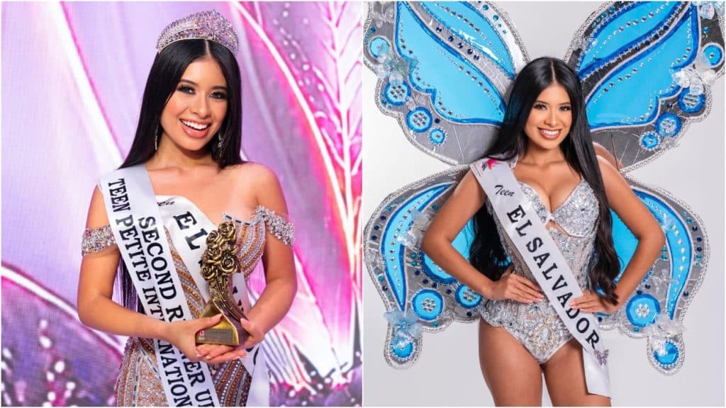 El Salvador conquista el titulo de segunda finalista en Miss Teen Petite International
