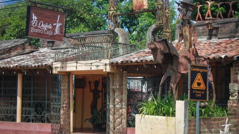 Este es el café de Atiquizaya que se ha vuelto popular por figuras de Don Quijote