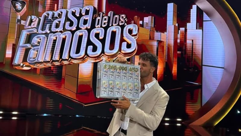 Fabio Agostini gana la sexta temporada de «La Casa de los Famosos»