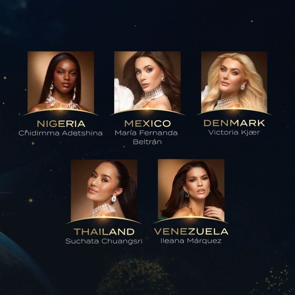 Top 5 de Miss Universo 2024