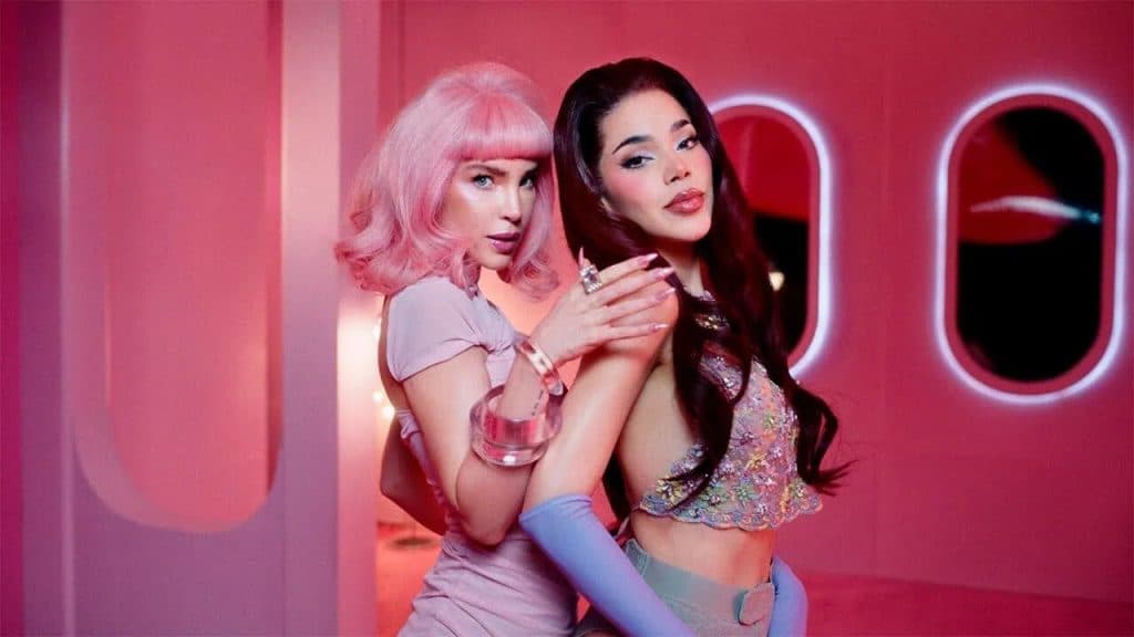 Belinda y Kenia OS juntas en tema musical «JACKPOT»