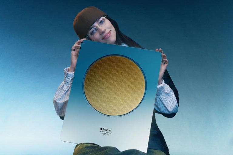 Billie Eilish es nombrada la artista del año por Apple Music