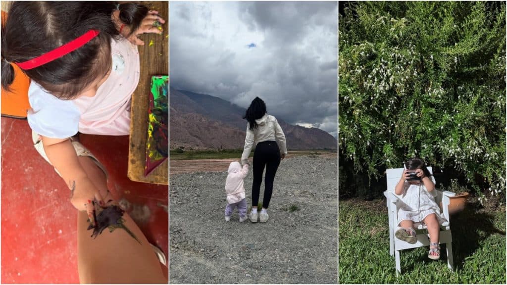 Cazzu conmueve redes sociales: comparte imágenes de Inti y papá de Nodal reacciona a la publicación