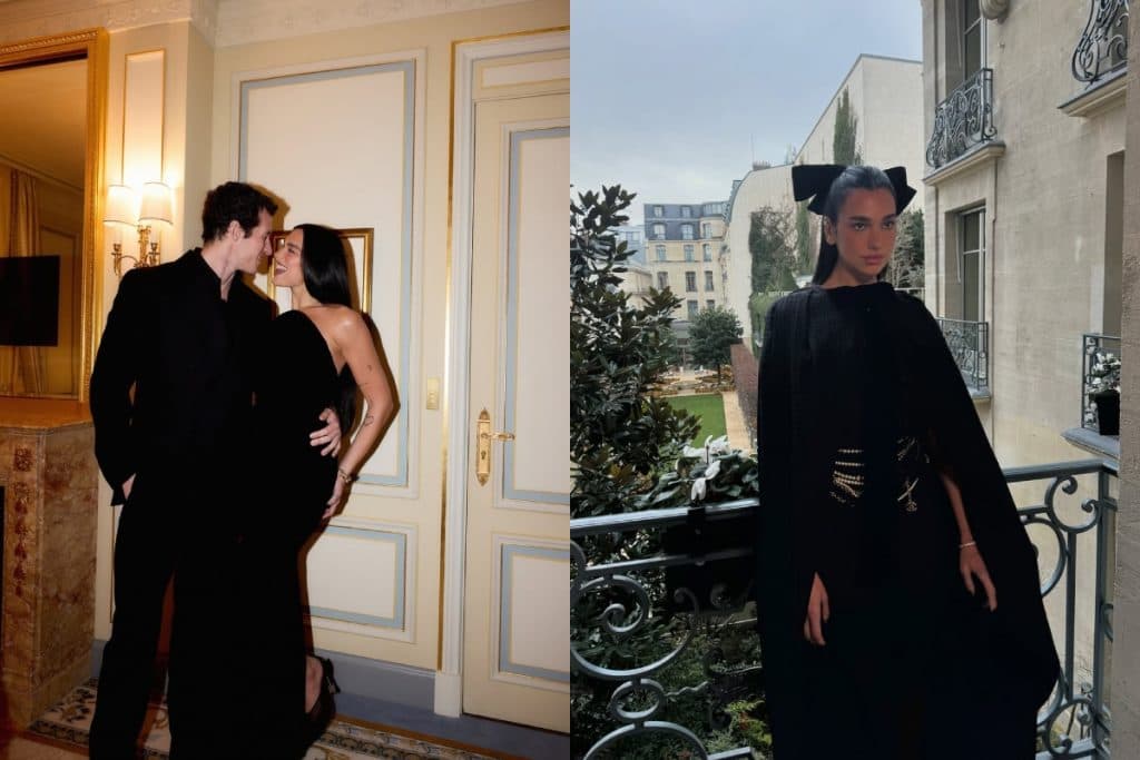 Dua Lipa y Callum Turner avivan rumores de compromiso: bailan juntos bajo la Torre Eiffel