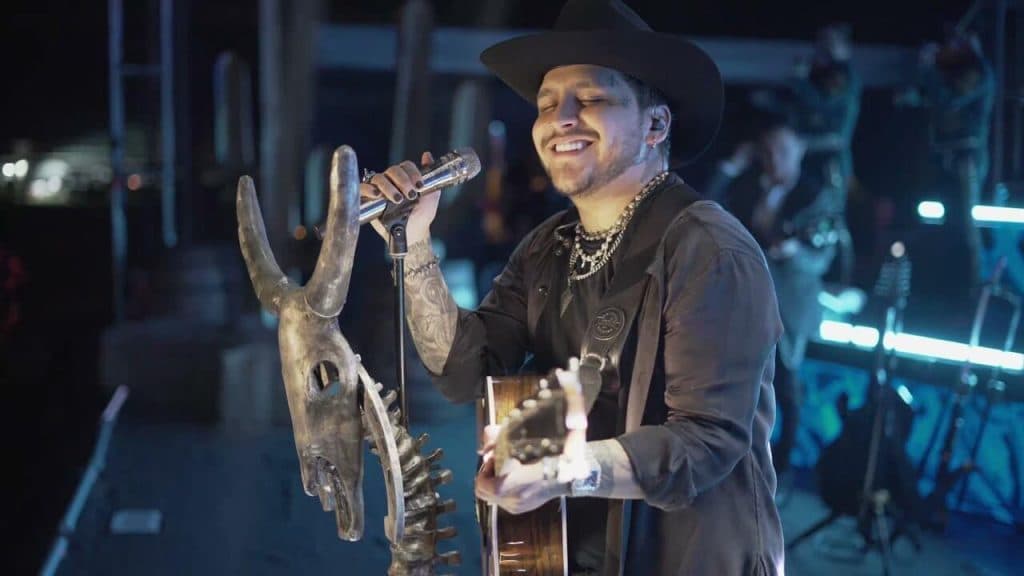 Pepe Aguilar y Nodal juntos en escenario de Querétaro