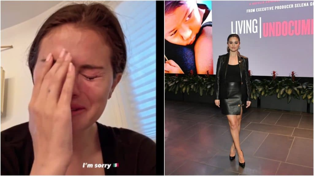 Selena Gómez pública video llorando por las deportaciones de mexicanos