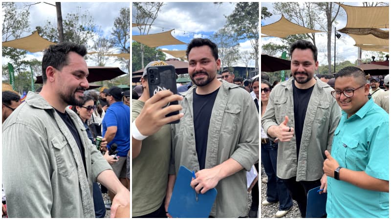 El youtuber Óscar Meza, de «La Capital», es la sensación en el Master Grill Lechón Challenge de El Salvador