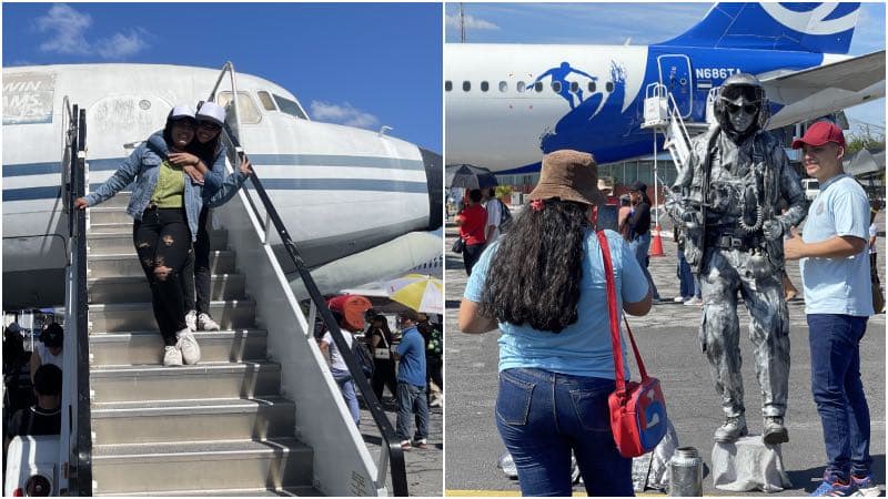 Salvadoreños disfrutan de Ilopango Air Show 2025