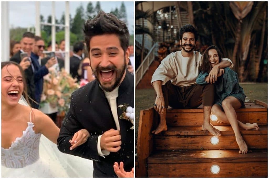 Camilo y Evaluna renuevan sus votos después de 5 años de matrimonio