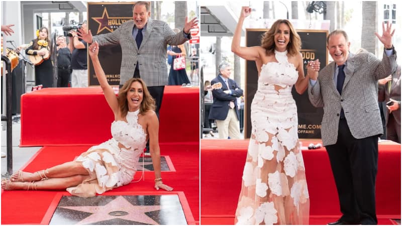 Lili Estefan y Raúl de Molina, de «El Gordo y la Flaca», ya tienen su estrella en Hollywood