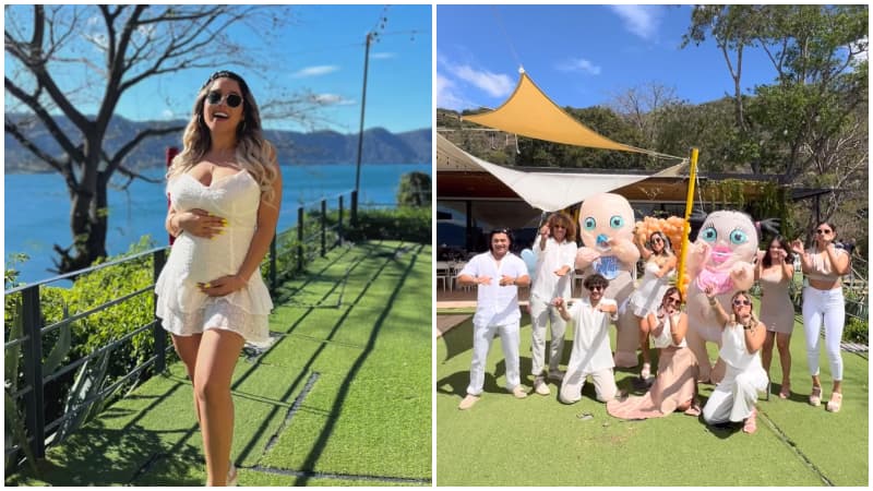 La famosa salvadoreña Mafer Salinas revela el sexo de su bebé