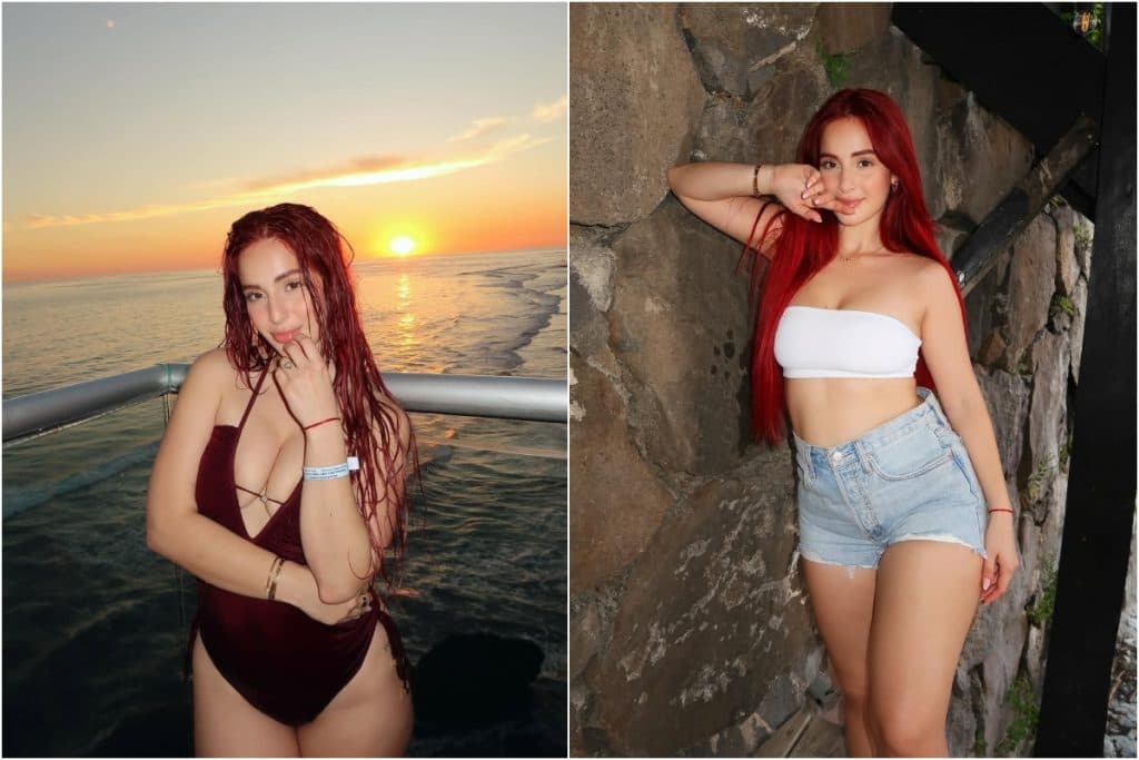 Nicolle Figueroa disfruta de las playas y retoca su melena rojiza en El Salvador