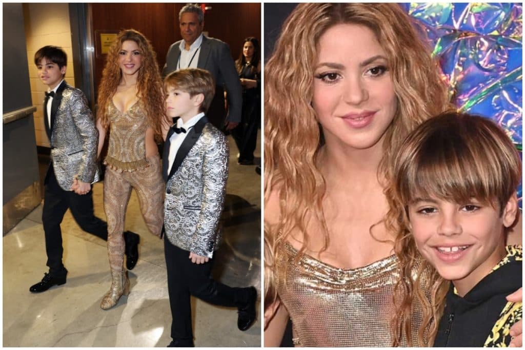 El emotivo reencuentro de Shakira con sus hijos en Perú