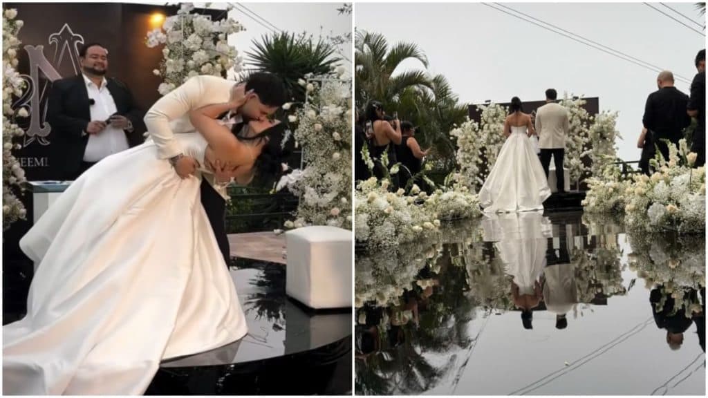 Se caso la influencer Neembihu Montes con su prometido Adam Cruz