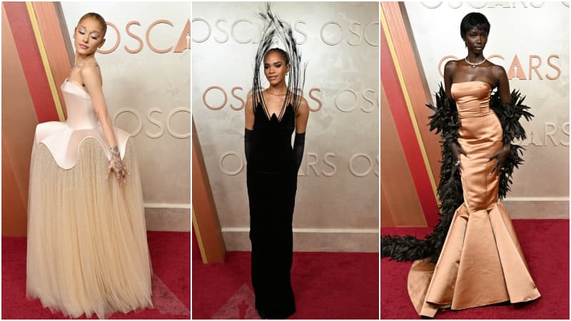 Las celebridades del cine cautivan en la alfombra roja de los Óscar