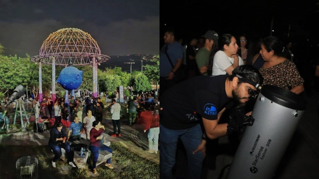 Así vivieron los salvadoreños el eclipse “Luna de Sangre”