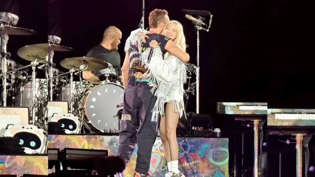 Coldplay y ROSÉ interpretan a dueto sorpresa “APT” en Seúl
