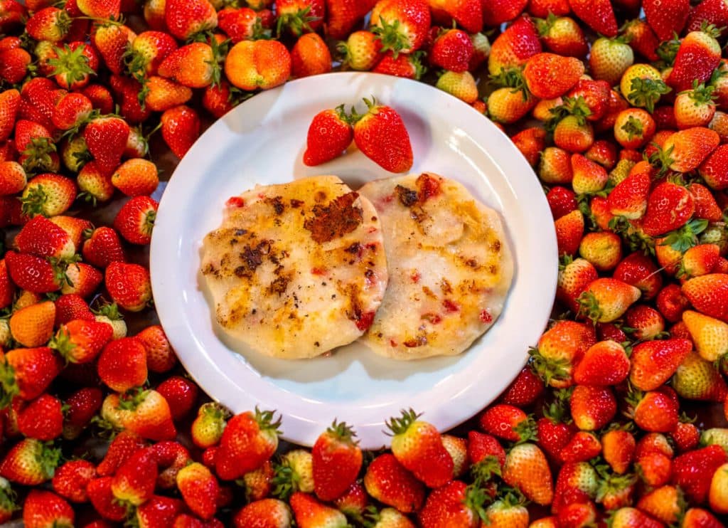 La Casa de las Fresas, un paraíso de sabor en las montañas de Chalatenango
