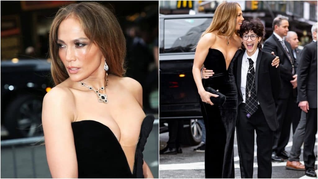 Jennifer López deslumbra en noche de Broadway junto a su hija Emme