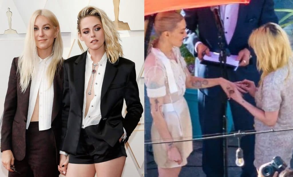 Kristen Stewart se casa en secreto con su novia Dylan Meyer y desata furor en redes