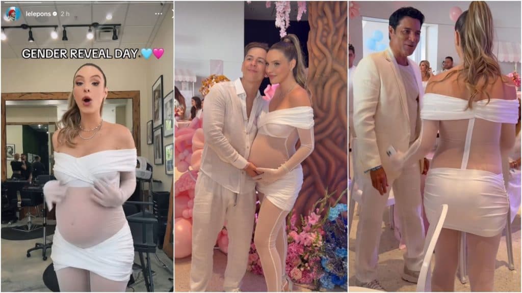 Lele Pons y Guaynaa revelan el sexo de su primer bebé ¿Qué será?