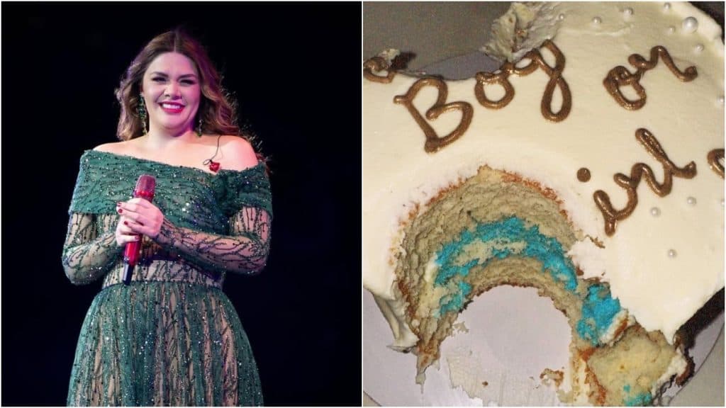 La cantante Yuridia revela sexo de su tercer bebé