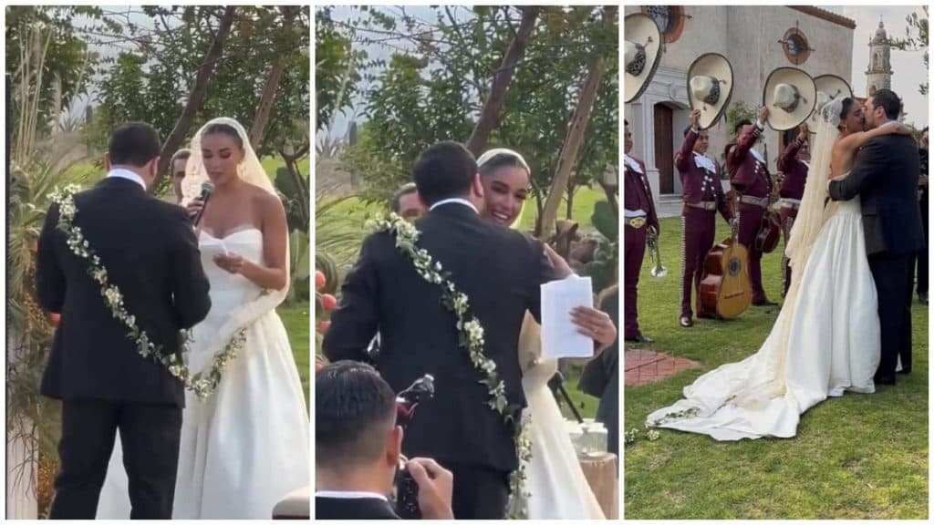 ¡Así fue la boda al estilo mexicano de Ale Capetillo y Nader Shoueiry que todos comentan!